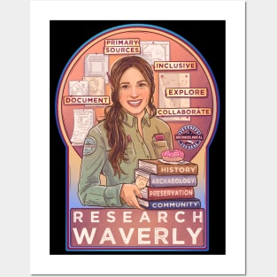 Flat Research Waverly Posters and Art